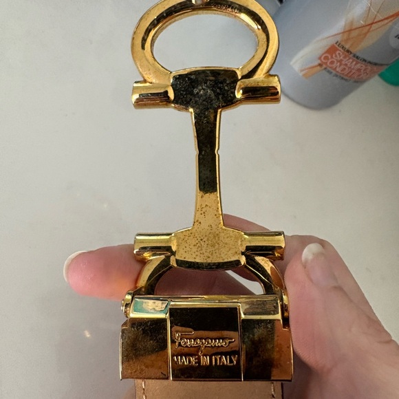 Salvatore Ferragamo Black Leather with Gold Hardware - Picture 15 of 16